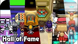 Evolution of Pokémon Hall of Fame (1996 - 2018)