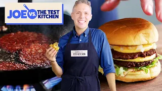 Shockingly Good Impossible Smash Burgers | Joe vs. The Test Kitchen