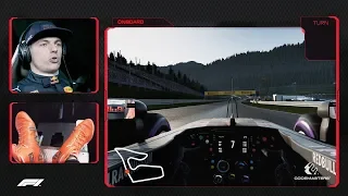 Max Verstappen's Virtual Hot Lap of Austria | Austrian Grand Prix
