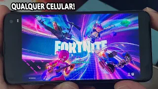 Como Jogar FORTNITE no Celular !