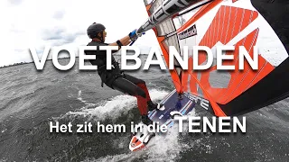 Tips voetbanden varen (tenen)