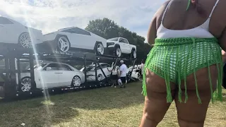 RICK ROSS CAR SHOW 2024 NEW RUCCI BLADES INTERVIEWS AND GOOD VIEWS