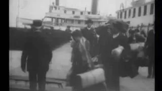 Arrival of immigrants, Ellis Island