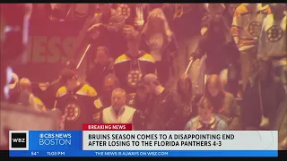 Bruins fans devastated after Bruins' OT loss to Panthers in playoffs