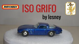 Matchbox Lesney No. 14 Iso Grifo Blue