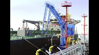 Apak Company Marine Loading Arm Installation - Offshore Animation