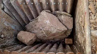Satisfying Jaw Rock Crushing Process | Rock Crusher in Action | Relaxing Video by GeniiVideos