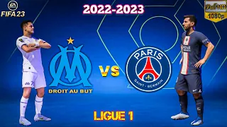 FIFA 23 | Marseille vs PSG | Ligue 1 • 2022-2023 Full Match!