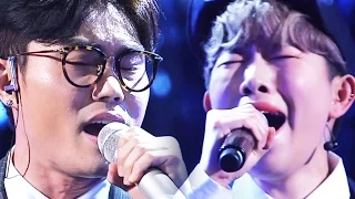 김범수, 생맥주女와 함께 절규에 가까운 미친 라이브 ‘하루’ 《Fantastic Duo 2》 판타스틱 듀오 2 EP04