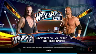 "WWE 2K23: The Undertaker vs. Triple H - A Battle of Legends!"