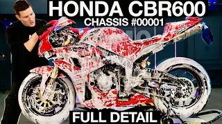 RARE Honda CBR600RR Formula Extreme Super Bike Full Detail and Transformation!