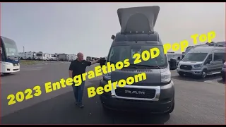 2023 Entegra Ethos 20D Pop Top Bedroom
