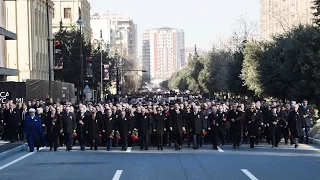 Прошло всенародное шествие в связи с 25-й годовщиной Ходжалинского геноцида