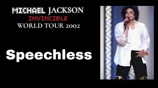 SPEECHLESS | INVINCIBLE WORLD TOUR | LIVE AT MSG NY, 2002 | FANMADE | MICHAEL JACKSON