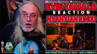 Evie Tamala Reaction - Nyanyian Rindu - First Time Hearing - Requested