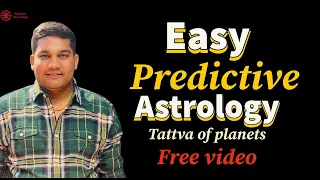 Easy Predictive Astrology: Lesson 1 | Guna's of Planets in Work | Analyze Horoscope & Dasha #astro