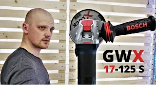 BOSCH X-LOCK моя трофейная УШМ GWX 17-125 S