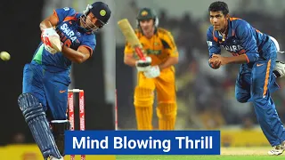 Bhajji destroy aussie | High scoring match India V  Australia |