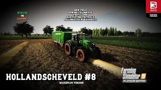 New Field/Sowing Fieldgrass/Harvesting/Selling Straw/Hollandscheveld/Maizeplus/#8/FS19 4k Timelapse