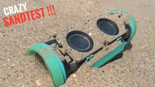 JBL Charge 3 TL SAND TEST - CRAZY EXPERIMENT !!! Low FREQUENCY Mode | 100% VOL. !!!