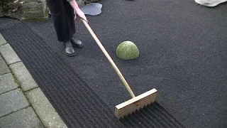 Autumn Zen Garden raking