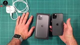 iPhone 11 PRO 256GB Space Gray UNBOXING and Setup (from QATAR)