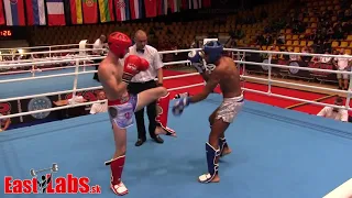 2018 WAKO ME kickbox K1  57kg  Silva POR vs Novak SVK