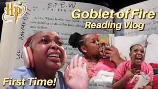 I WANTED NO DRAMA… AND GOT TRAUMA (Goblet of fire reading vlog)