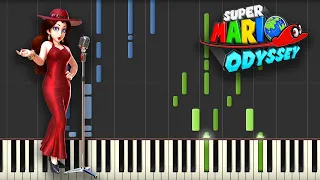 Jump Up, Super Star! - Super Mario Odyssey (Piano Tutorial) [Synthesia]