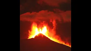 #Etna eruzione 23febbraio 2021 #timelapse