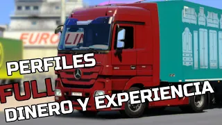 TUTORIAL | Instalar perfil con FULL DINERO y FULL EXPERIENCIA | ATS y ETS2