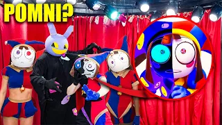 I CAUGHT POMNI TWIN ARMY ABSTRACTED BY CURSED JAX IN REAL LIFE!! (EVIL DIGITAL CIRCUS MOVIE!)