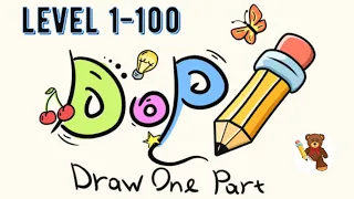 DOP - Draw One Part Level 1-100 Gameplay Walkthrough (Android iOS)