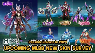 Upcoming Mlbb New Skin Survey | Possible Release In 2024 | Mobile Legends