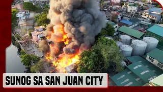 Sunog, sumiklab sa Brgy. Batis, San Juan City