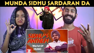 Reaction On : Sidhu’s Anthem ~ Sidhu Moose Wala | Byg Byrd | Sunny Malton | Beat Blaster