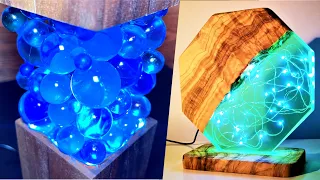 Most Amazing Epoxy Resin Lamps Ideas - Resin Art