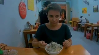 Вьетнам Нячанг 2017.Ужин у вьетнамцев,суп ФО БО.