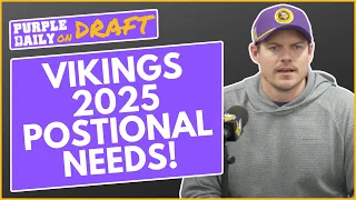 What Minnesota Vikings positions need to be addressed in NEXT year’s NFL Draft