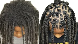 1 YEAR OF NEW GROWTH HAIR RETWIST | With No Clips *Must See* Transformation