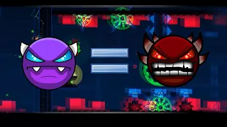 TOP 7 MOST DIFFICULT EASY DEMONS IN GEOMETRY DASH (2)