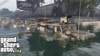 Marines Hurricane Flood Rescue in GTA 5