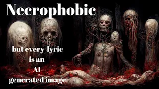 Slayer - Necrophobic but every lyric is an AI generated image