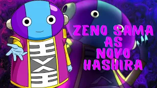 Uppermoons and Muzan react to Zeno Sama as New Hashira // My AU // 🇧🇷🇺🇸 // Hiki Gacha