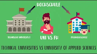 Difference between Technical Universities and Applied Science Universities | TU vs FH