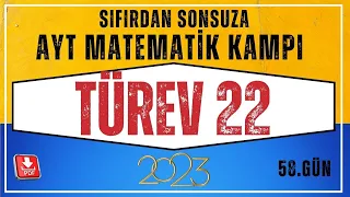 Türev 22 (Polinom Fonksiyonların Grafik)  AYT Matematik Kampı| 58.Gün |AYT Matematik Konu Anlatım