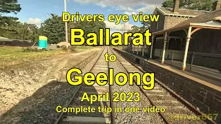 Drivers eye view, Ballarat to Geelong