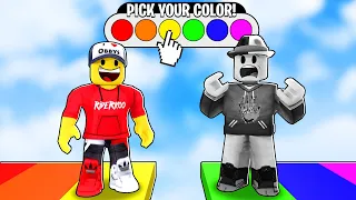 OBBY, ALE MĚNÍME BARVY! - Roblox Easy Color Switch Obby!