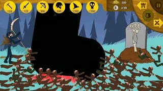 UPDATE POWER OF ALL HEADSTONE ZOMBIE ATTACK BIG BOSS GIANT IN NIGHT 1000 EPIC | STICK WAR LEGACY