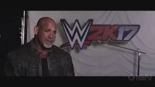 Goldberg WWE 2K17 Pre-Order Interview